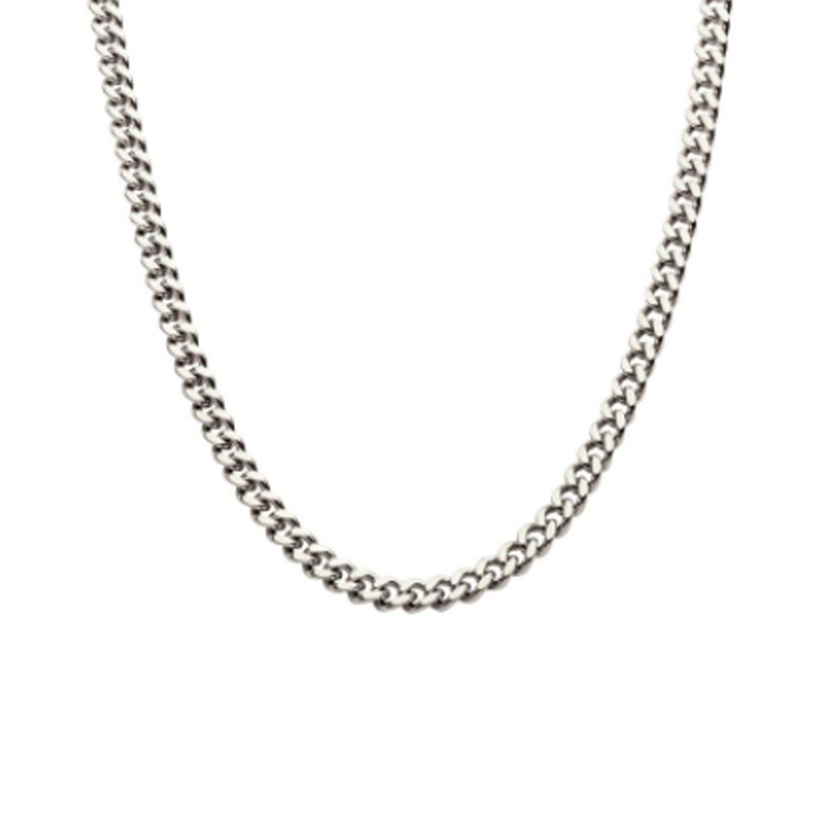 Stainless Steel 24-Inch 6 mm Miami Cuban Necklace