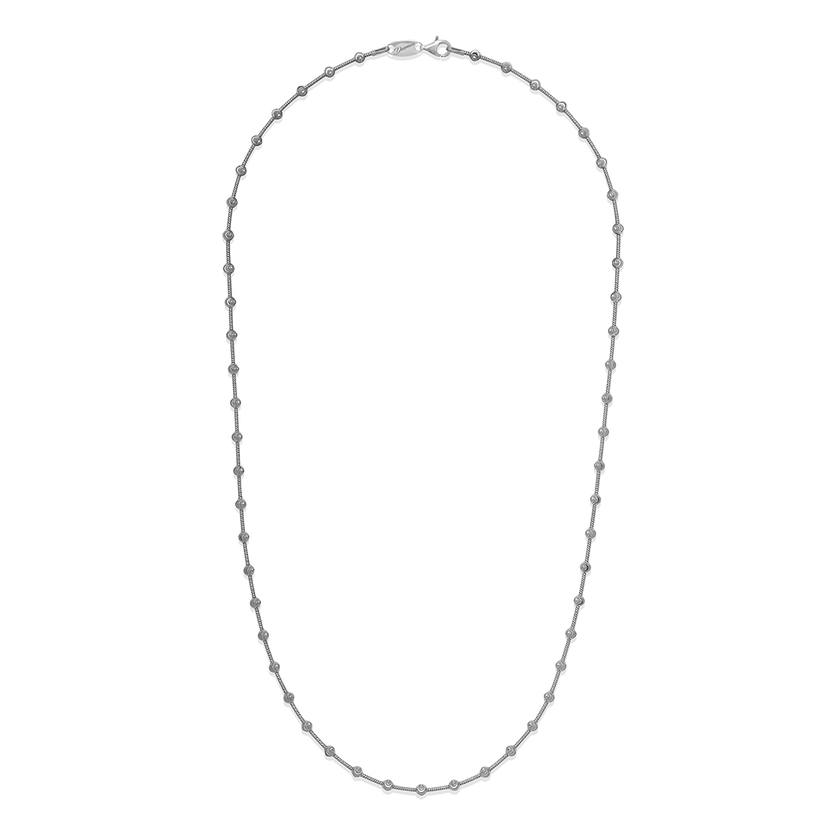 Sterling Silver Beaded Chain