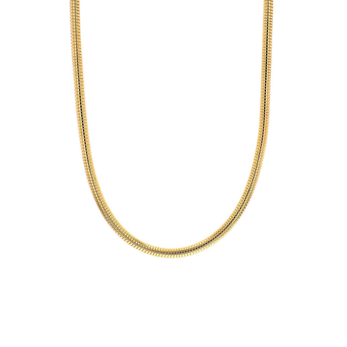 14K Yellow Gold Goose Necklace