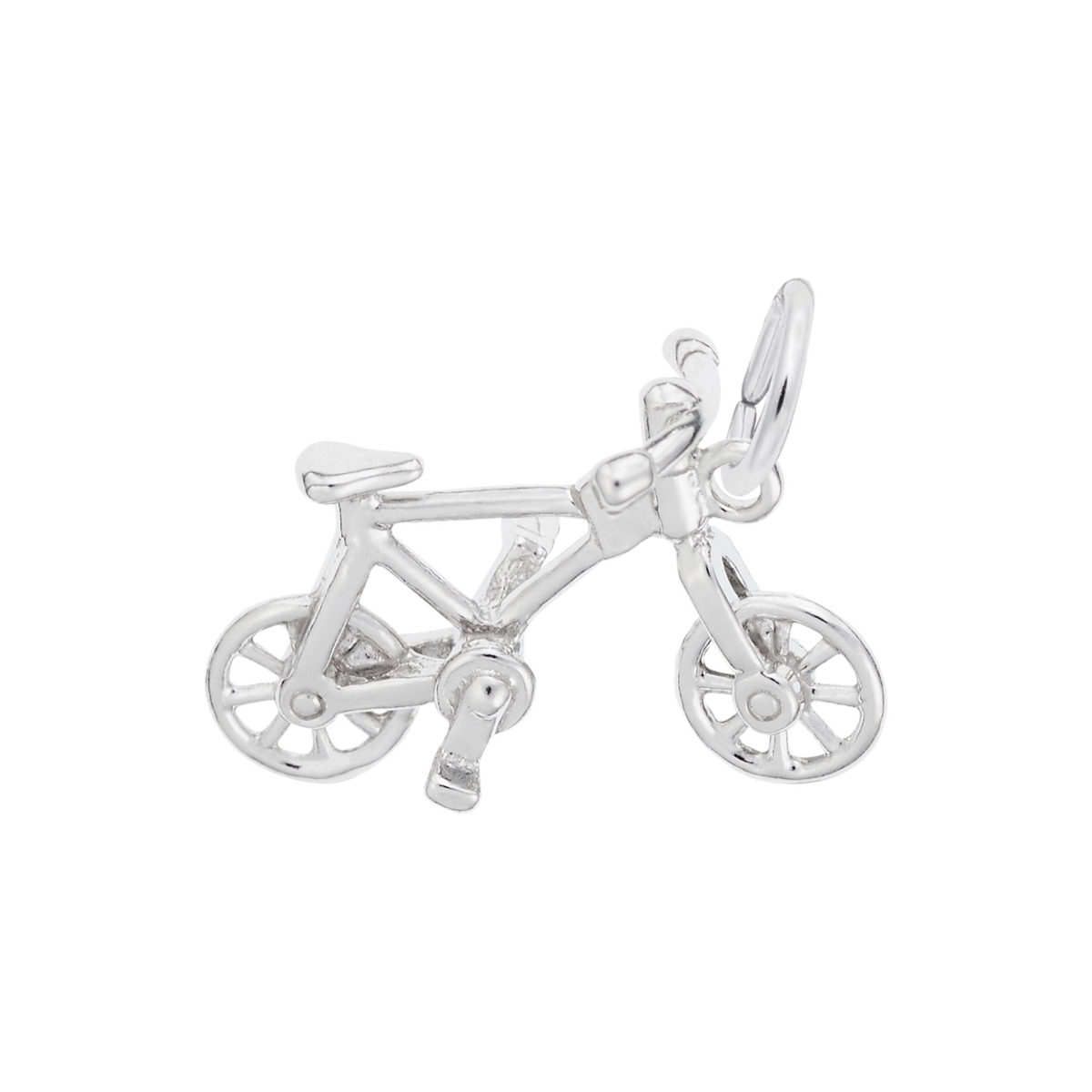 Sterling Silver Bike Charm