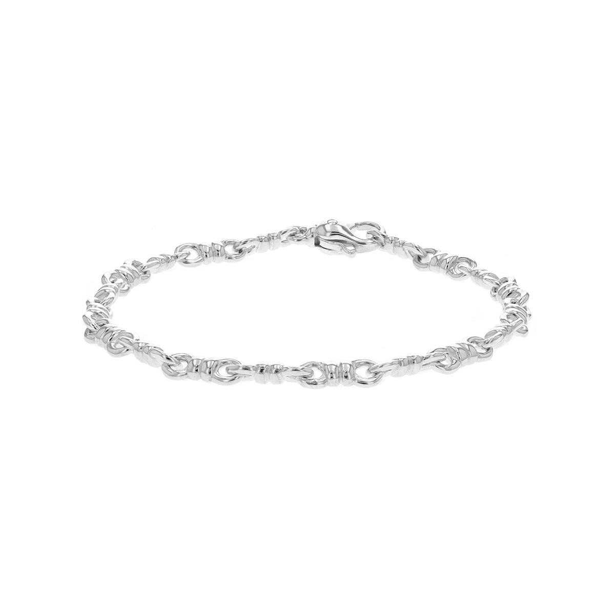 Sterling Silver Small Link Bracelet