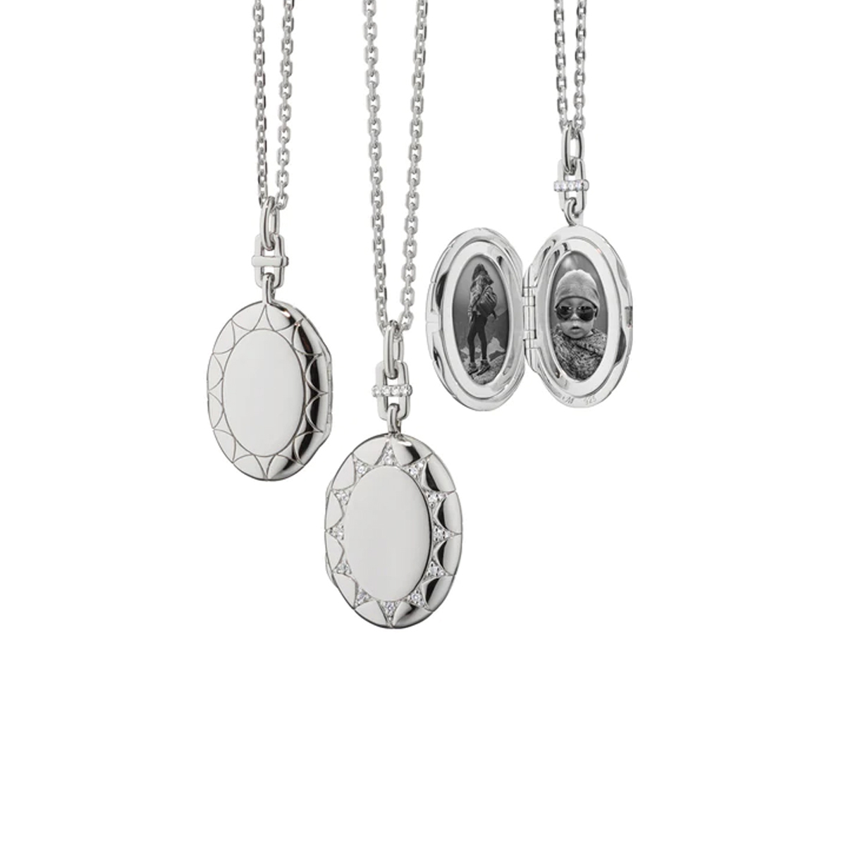 Sterling Silver "Isabella" Locket with Chain