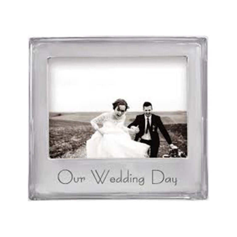 Mariposa - "Our Wedding Day" Signature 5x7 Frame