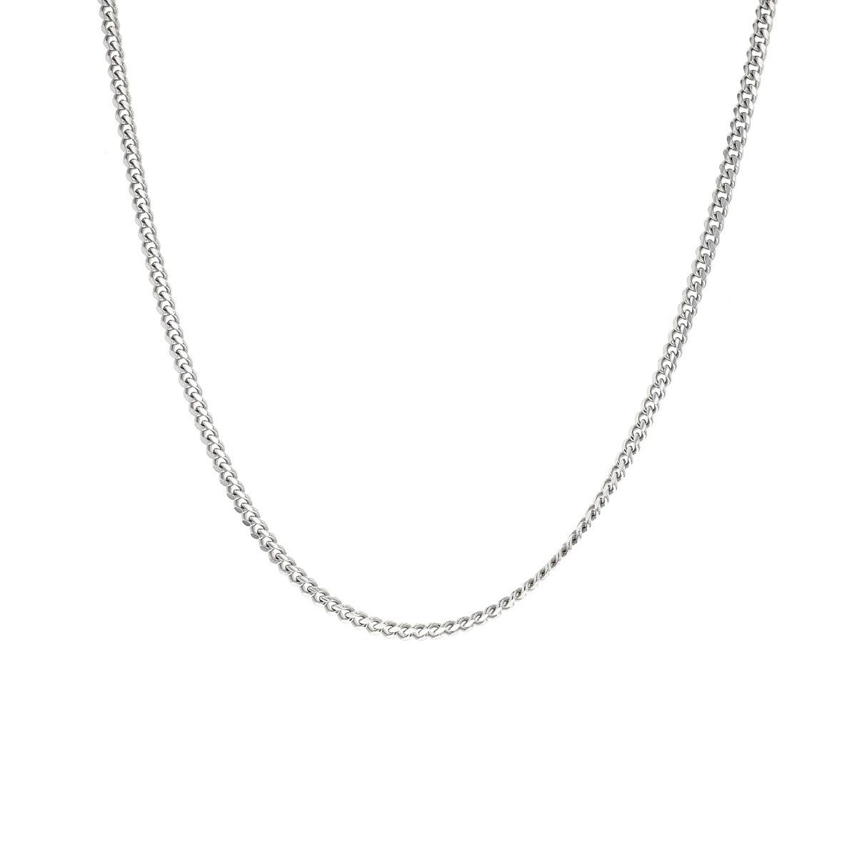 Sterling Silver 24-Inch Miami Cuban Chain - Josephs Jewelers