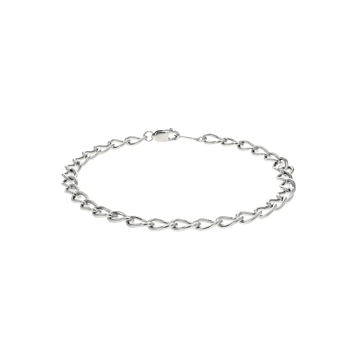 Sterling Silver Curb Bracelet - Josephs Jewelers
