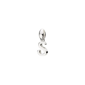 Sterling Silver Lowercase "s" Pendant