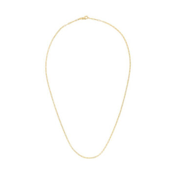 14K Yellow Gold 16-Inch 1.5 mm Paperclip Chain