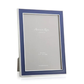 Navy Blue Enamel 4X6 Frame