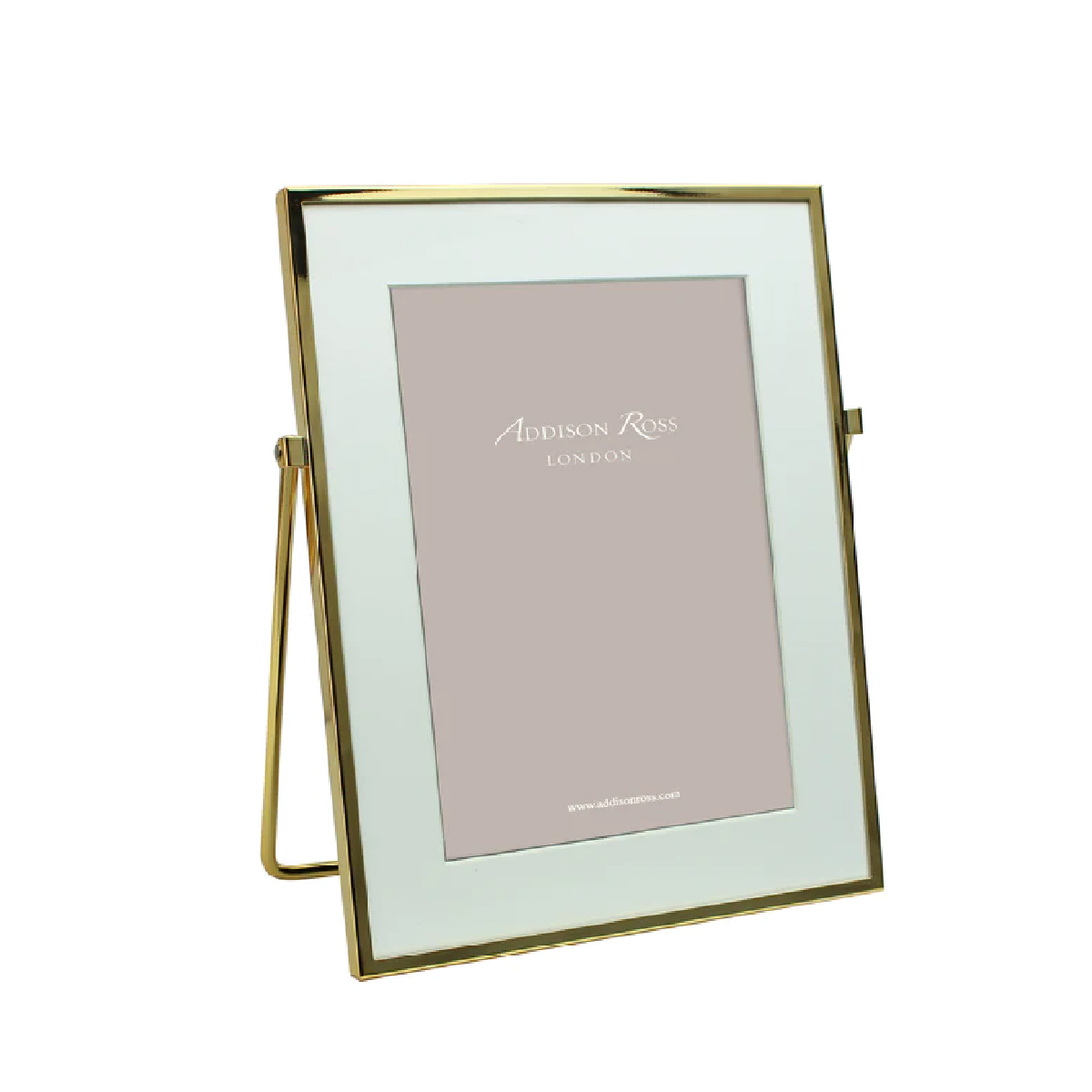 Yellow Gold Plated Easel 5X7 Frame