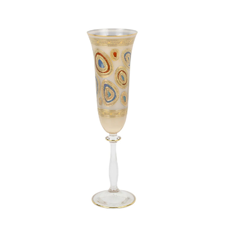 Vietri - Regalia Cream Champagne Flute