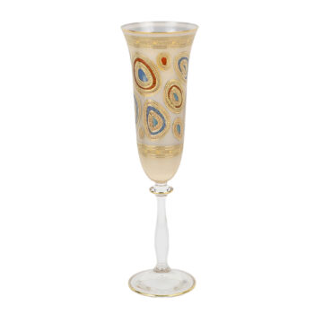 Vietri - Regalia Cream Champagne Flute