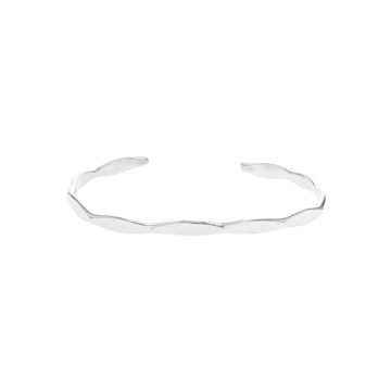 Sterling Silver Pattern Cuff Bracelet
