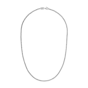 Sterling Silver 16-Inch Moon Chain