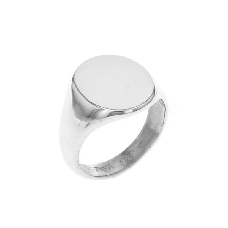 Sterling Silver Small Signet Ring