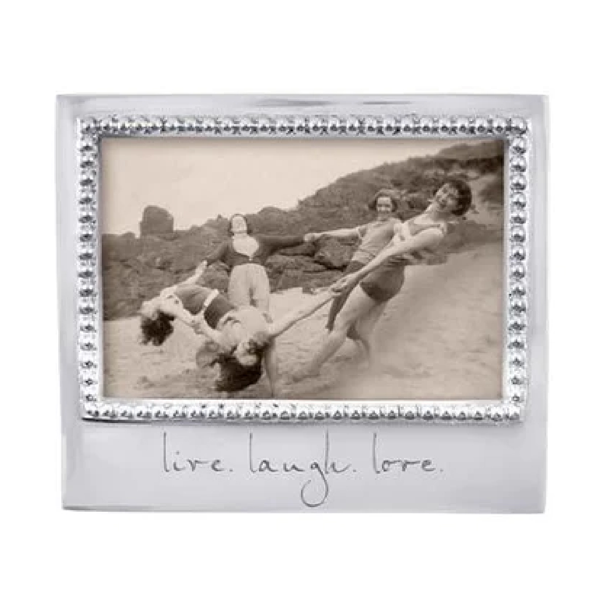Mariposa - "Live, Laugh, Love" 4x6 Beaded Frame