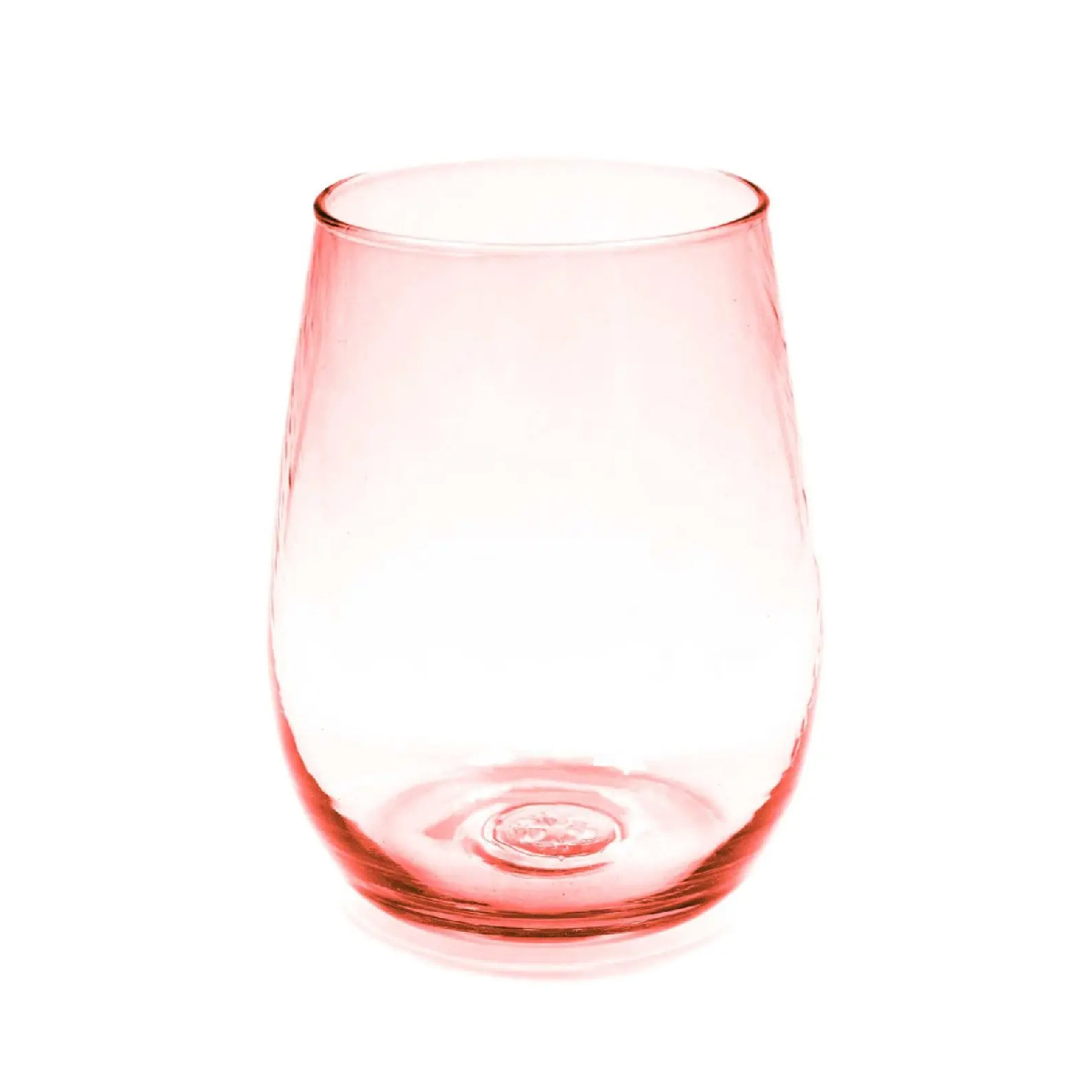 Saban Glass - Sheer Stemless Wine: Gold Ruby Extra Light