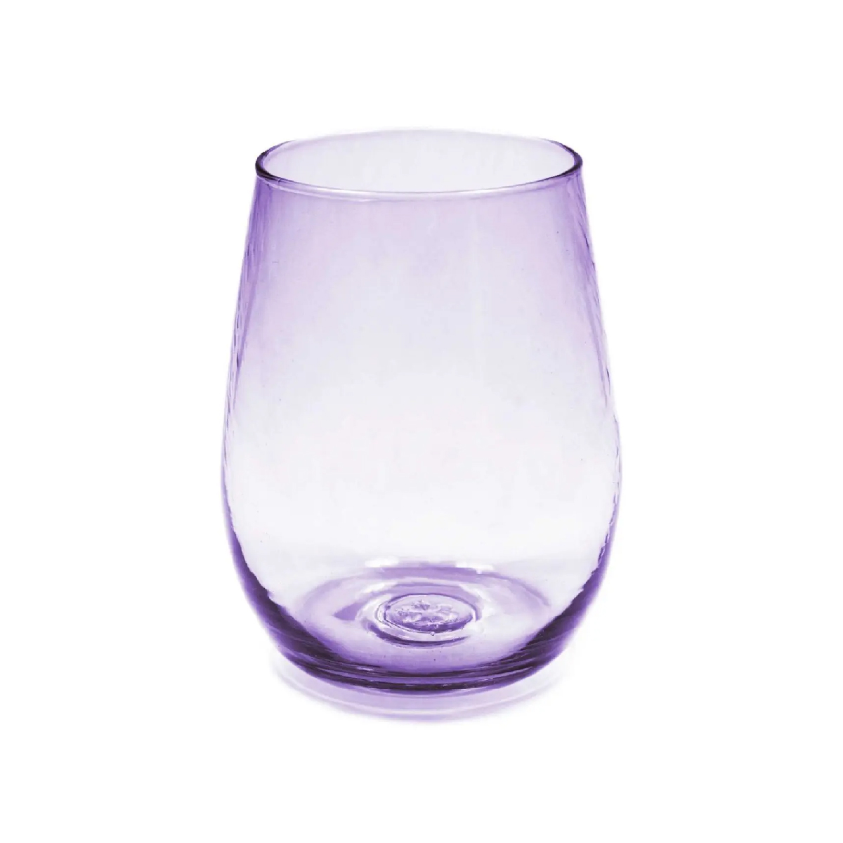 Saban Glass - Sheer Stemless Wine: Amethyst