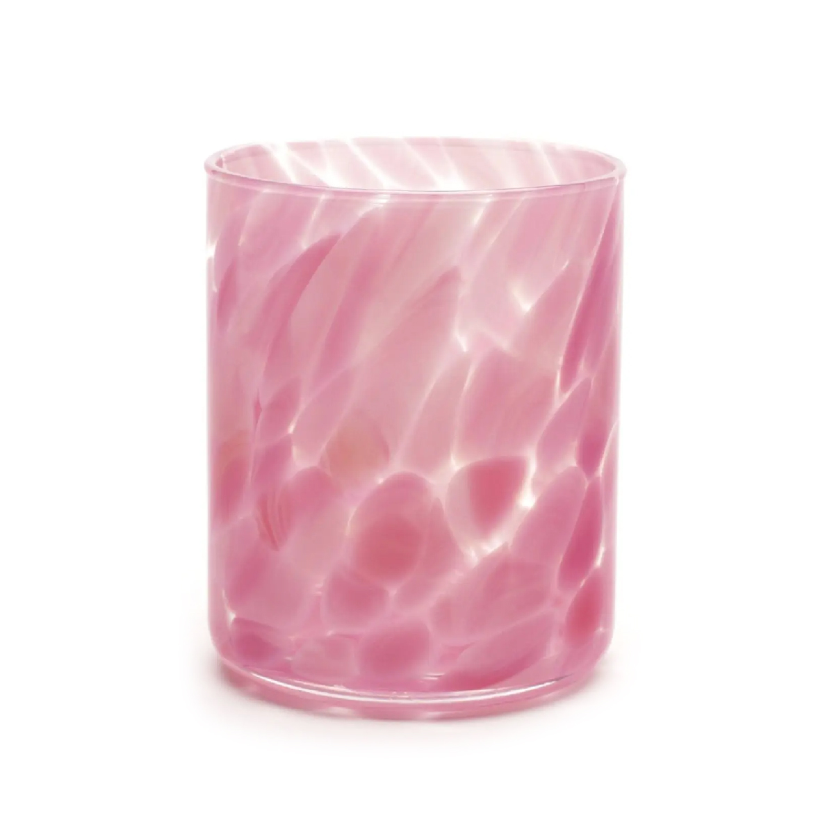 Saban Glass - Fritsy Drinking Glass: Raspberry