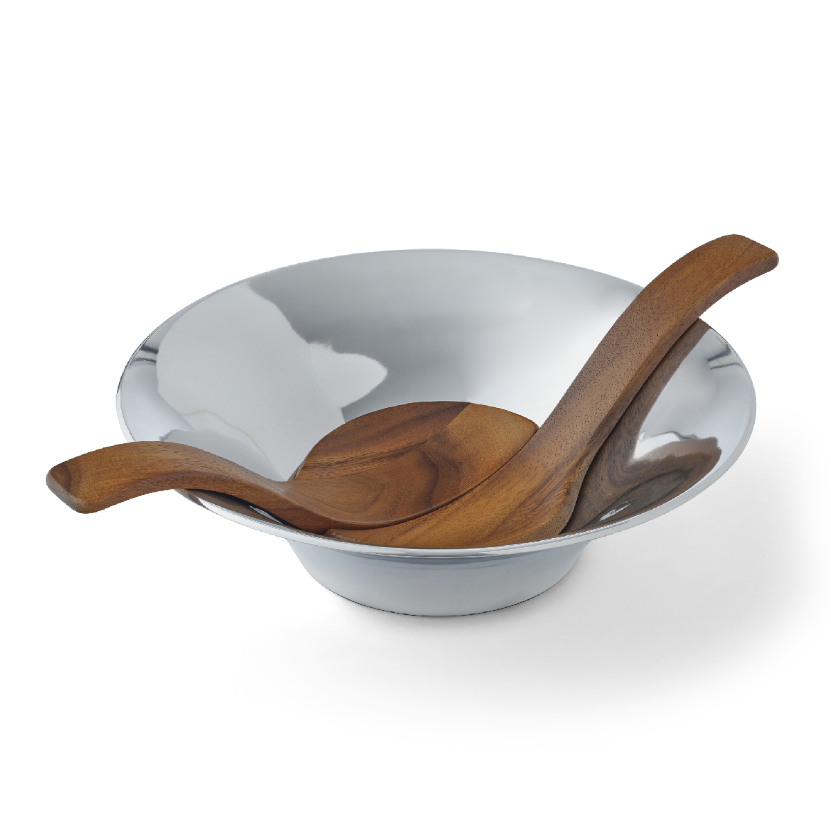 Nambe - Chillable Salad Bowl with Servers