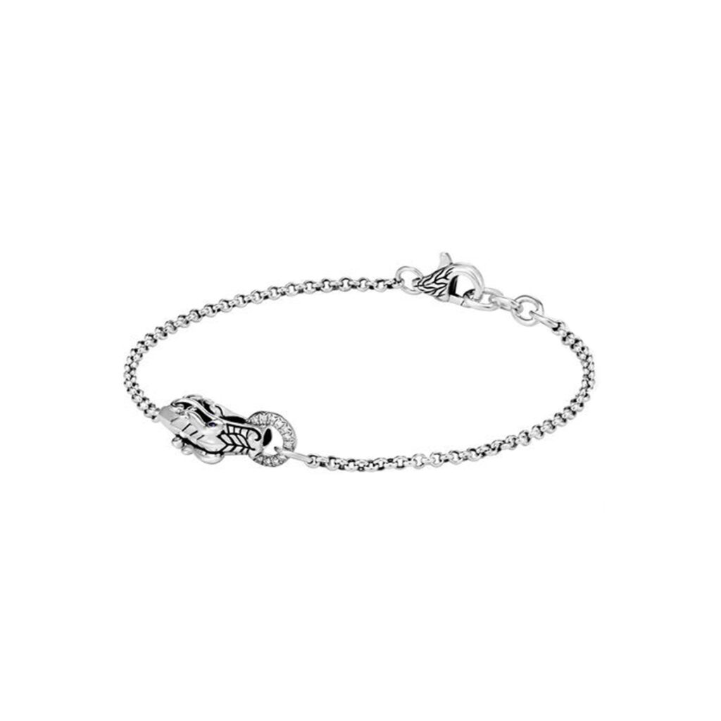 John Hardy Legends Naga Diamond Bracelet