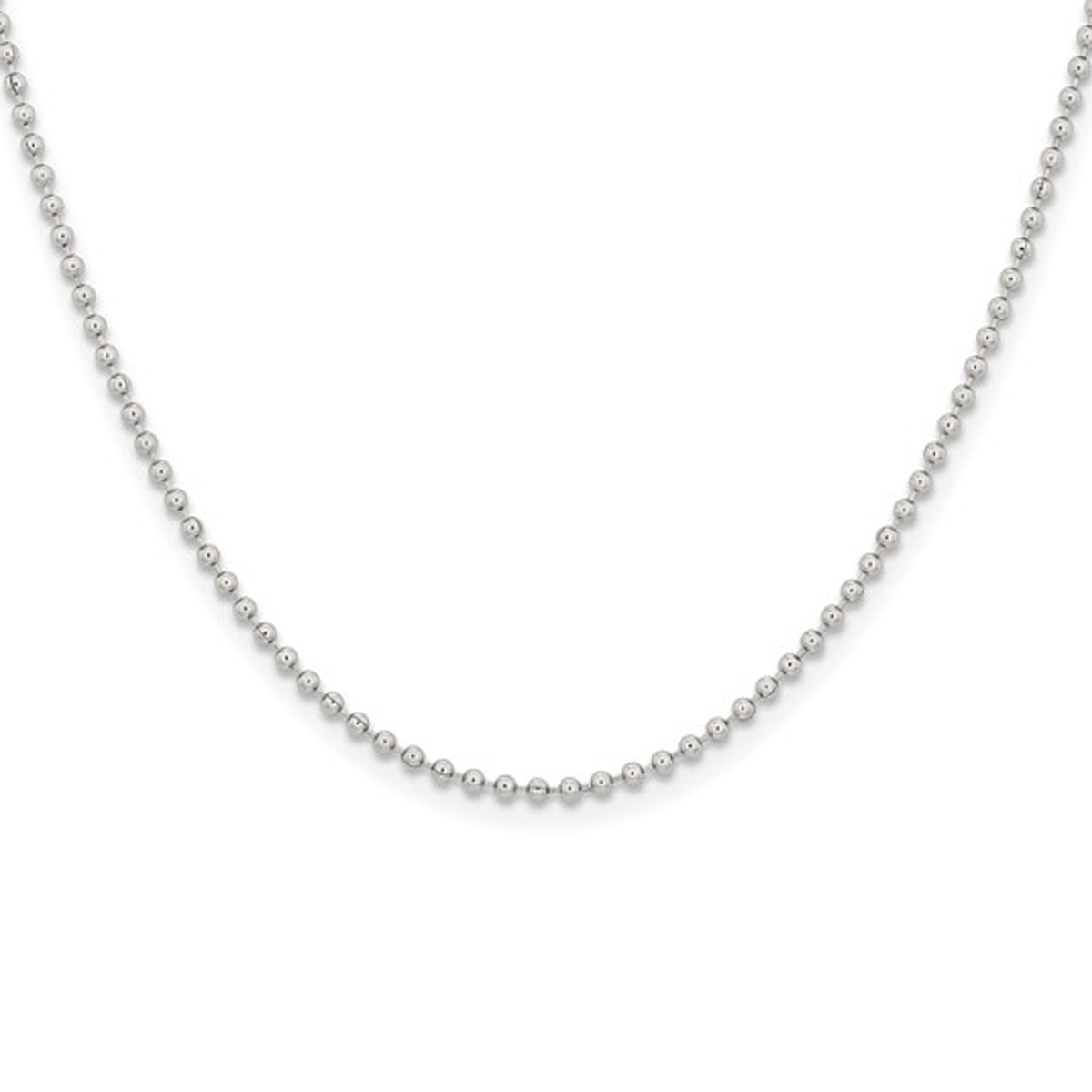 Stainless Steel 20-Inch 2 mm Bead Chain