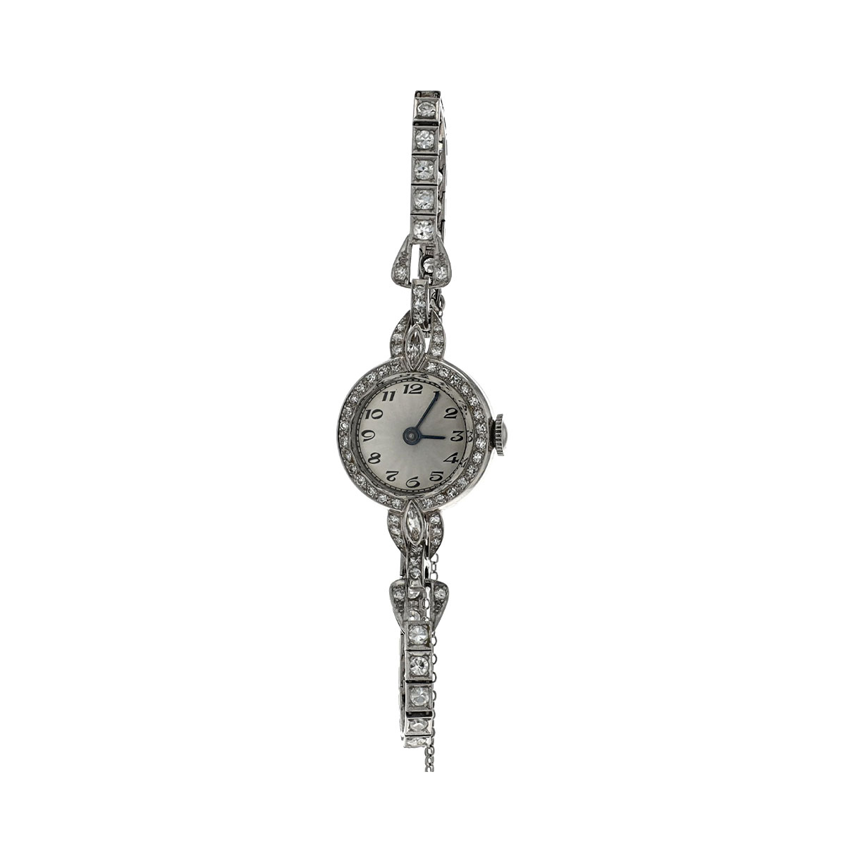Platinum Diamond Bracelet Watch