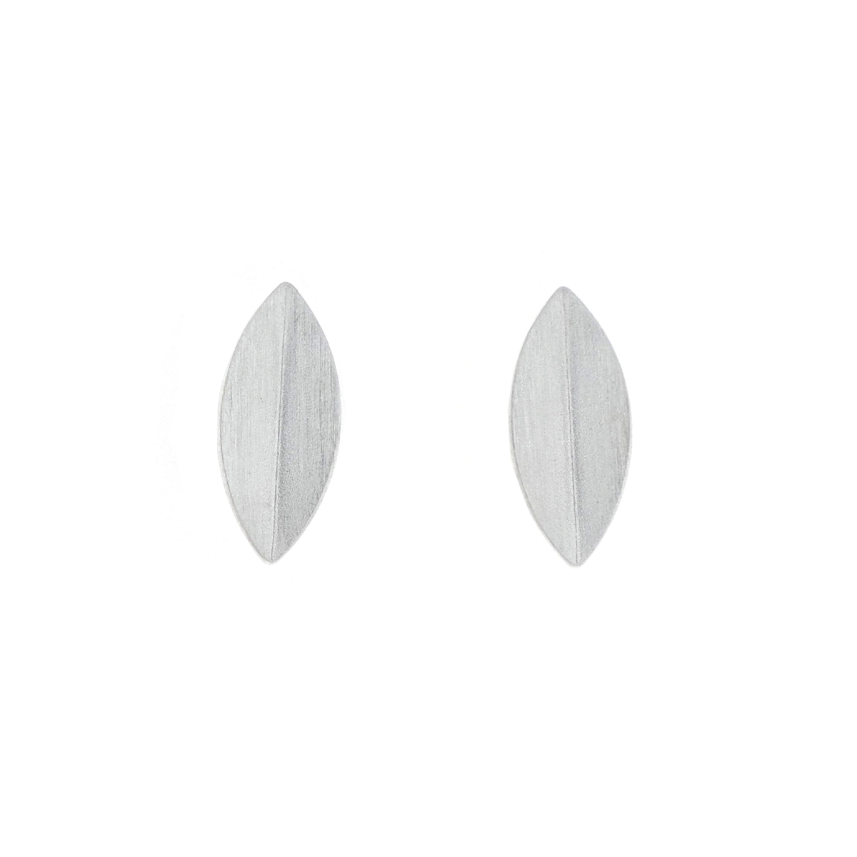 Sterling Silver Petal Stud Earrings
