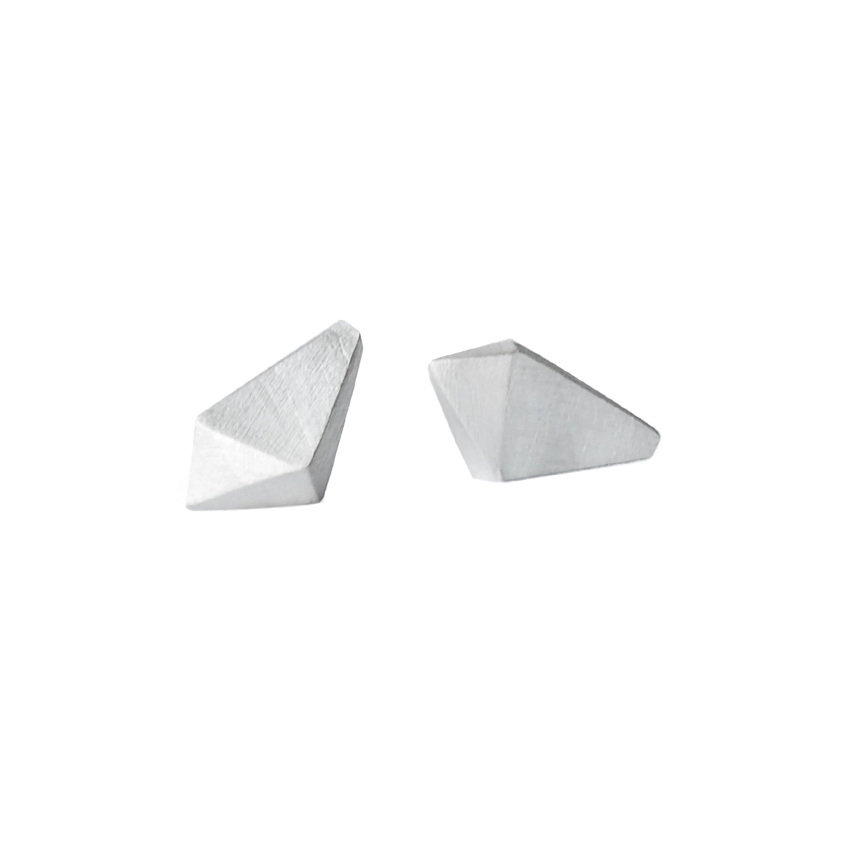 Sterling Silver Geometrical Shape Earrings