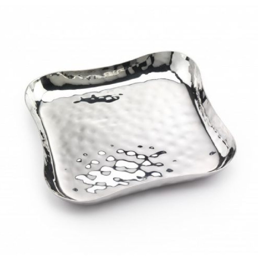 Mary Jurek – Blossom Free Form Square Tray 9″