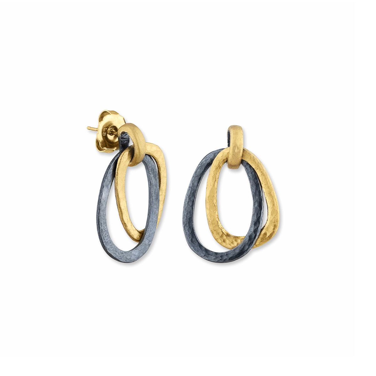 Two-Tone Keller Dangle Earrings