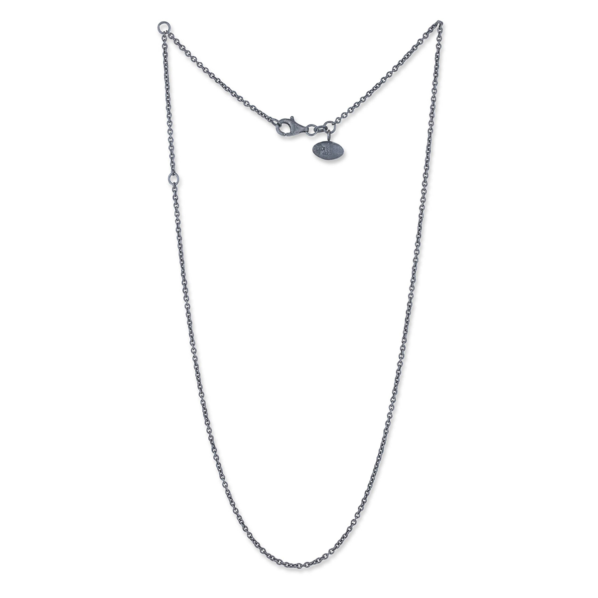 Sterling Silver Oxidized 20-Inch Chain