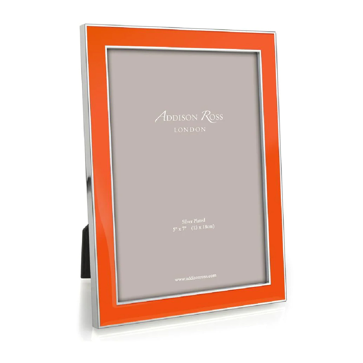 Addison Ross - Orange & Silver 5x7 Frame