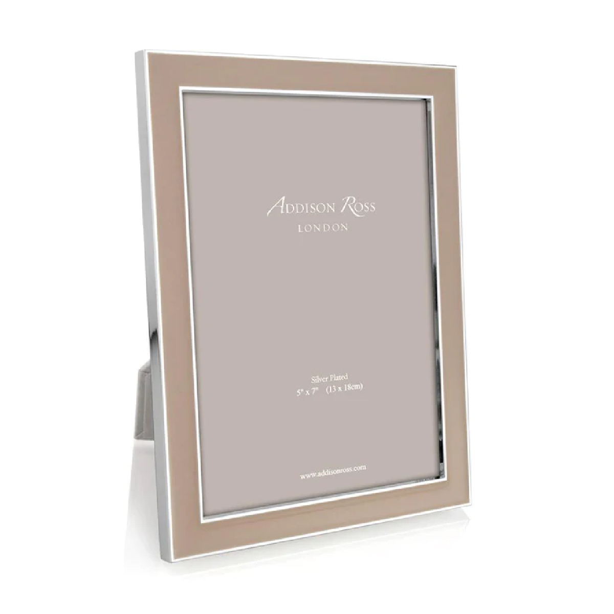 Addison Ross - Cappuccino & Silver 5x7 Frame