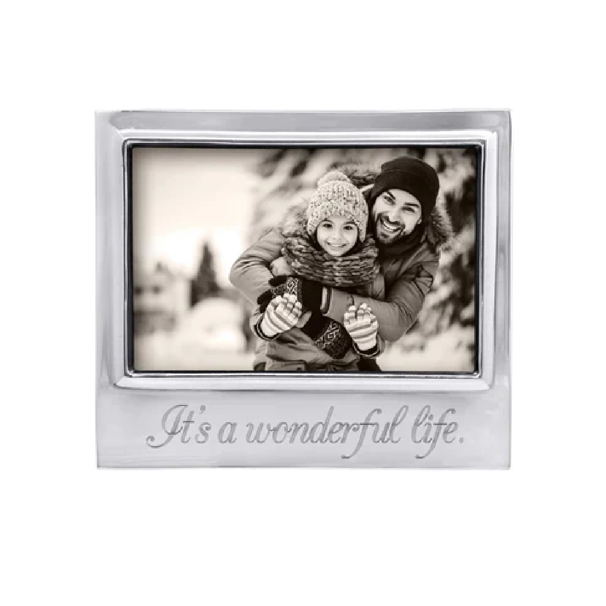 Mariposa - "It's a Wonderful Life" Signature 4x6 Frame