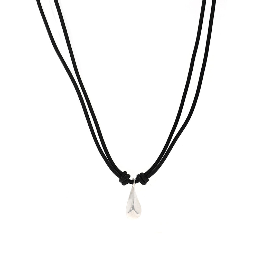 Sterling Silver Teardrop Necklace Josephs Jewelers
