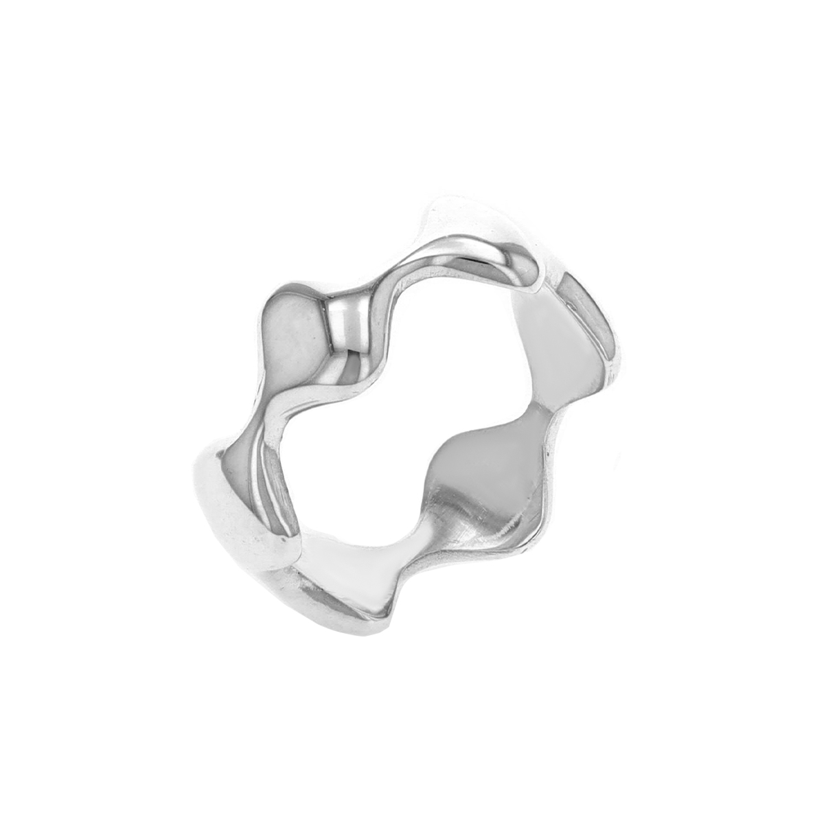Sterling Silver Curvy Band