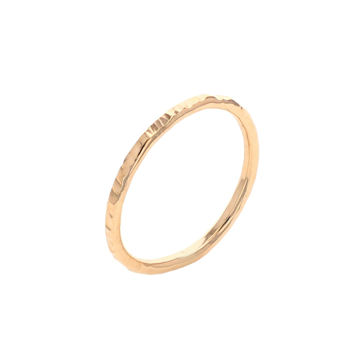 Gold Filled Textured Band