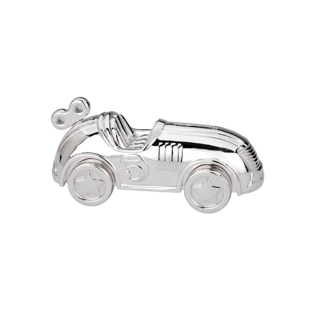 Reed & Barton – Race Car Coin Bank