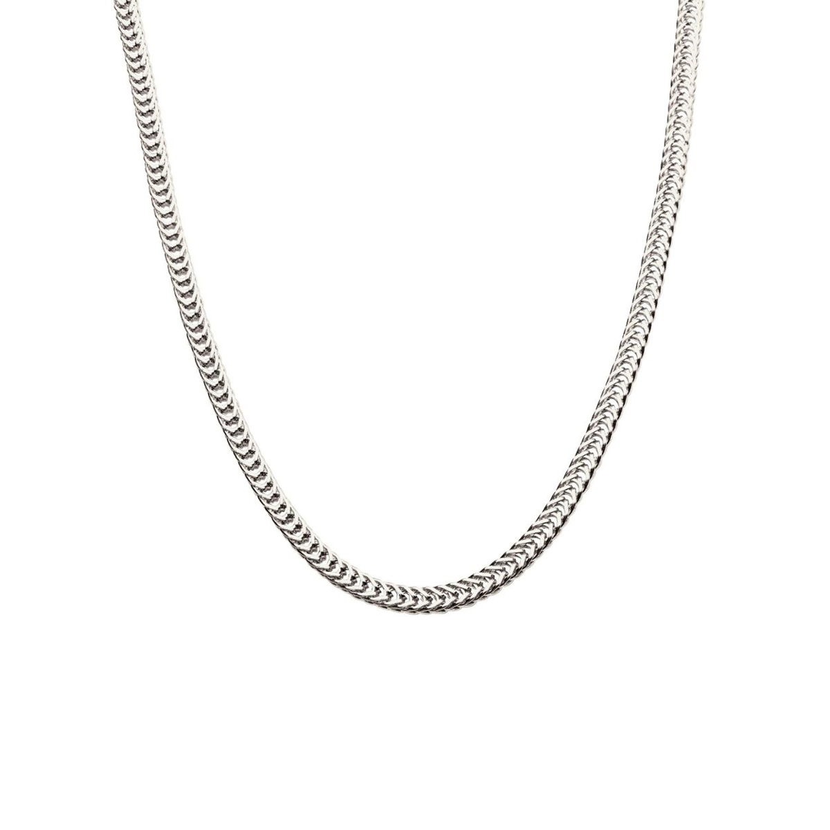 Stainless Steel 22-inch Foxtail Chain
