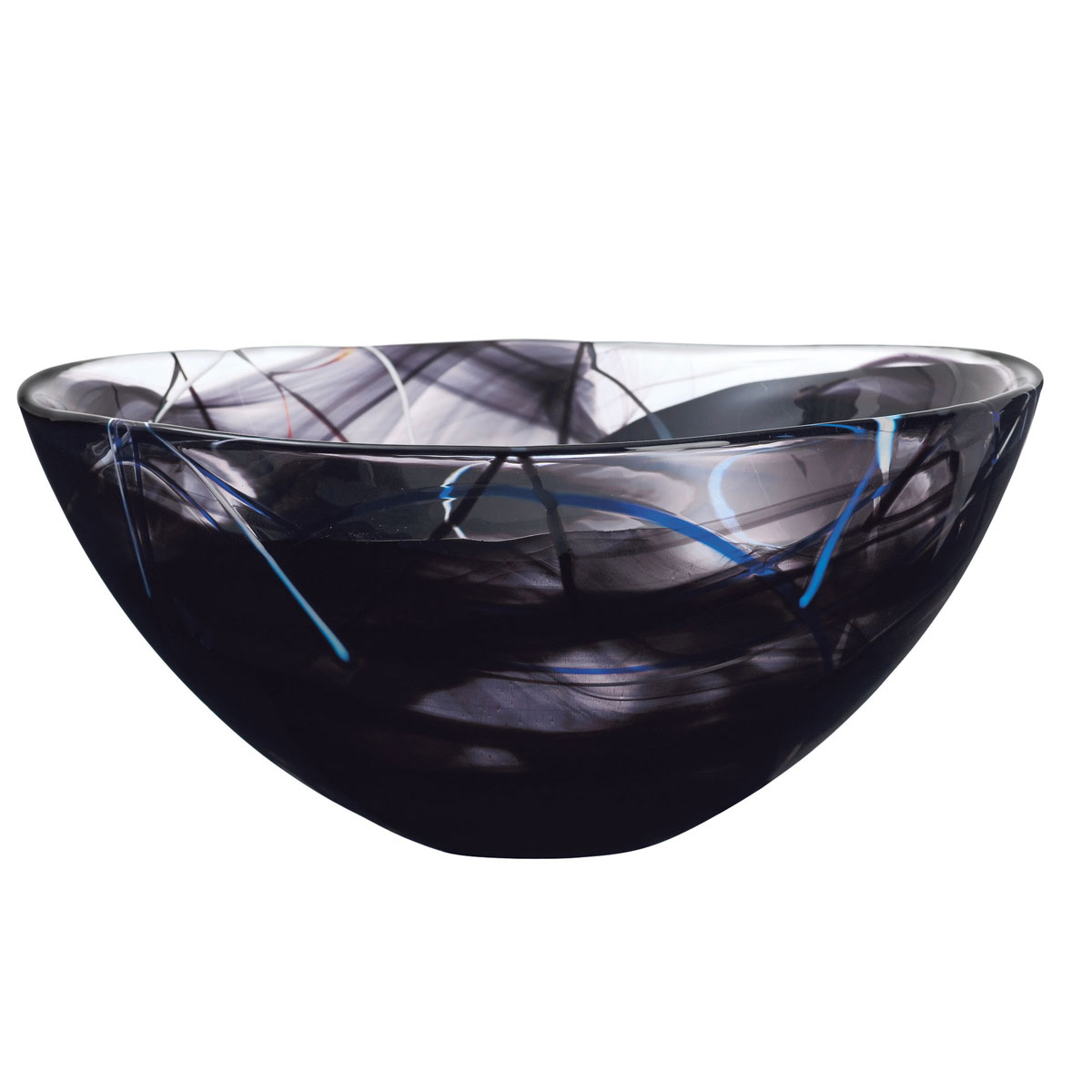 KostaBoda - Medium Black Contrast Bowl