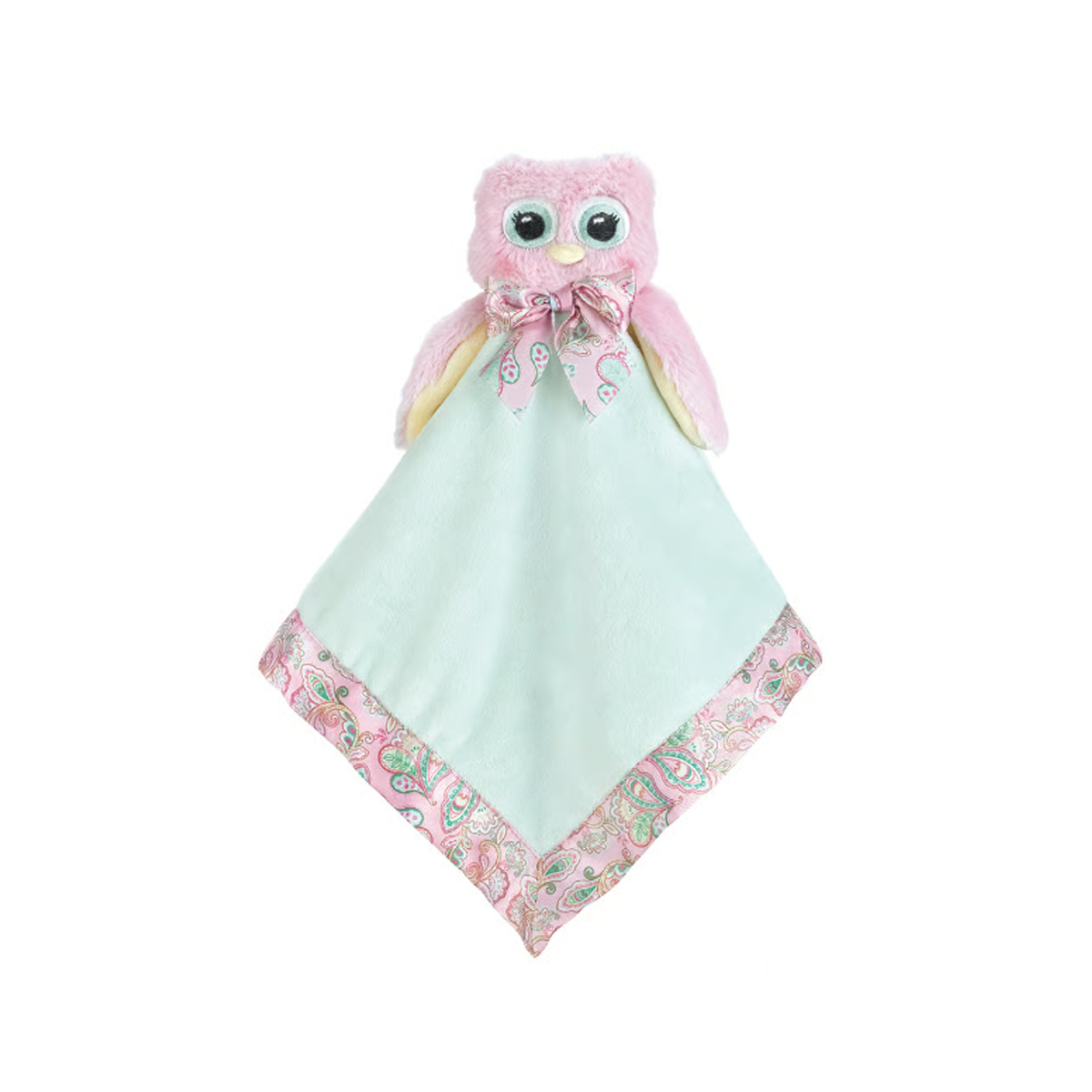 The Bearington Collection - Lil' Hoots Pink Owl Snuggler