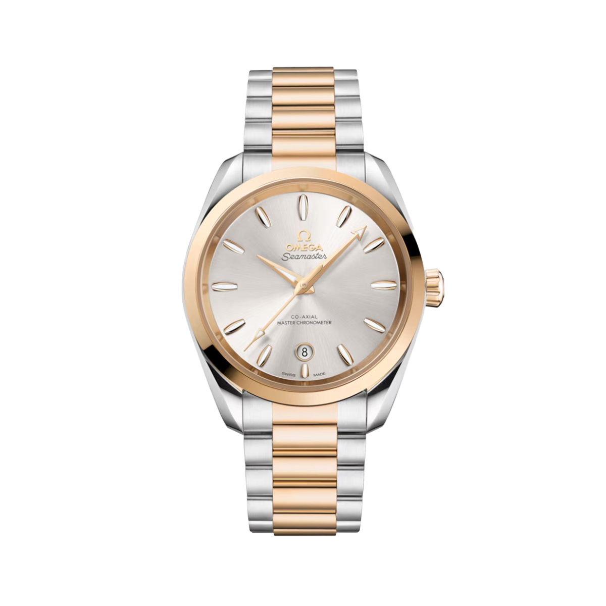 Omega seamaster aqua terra 18k gold hotsell