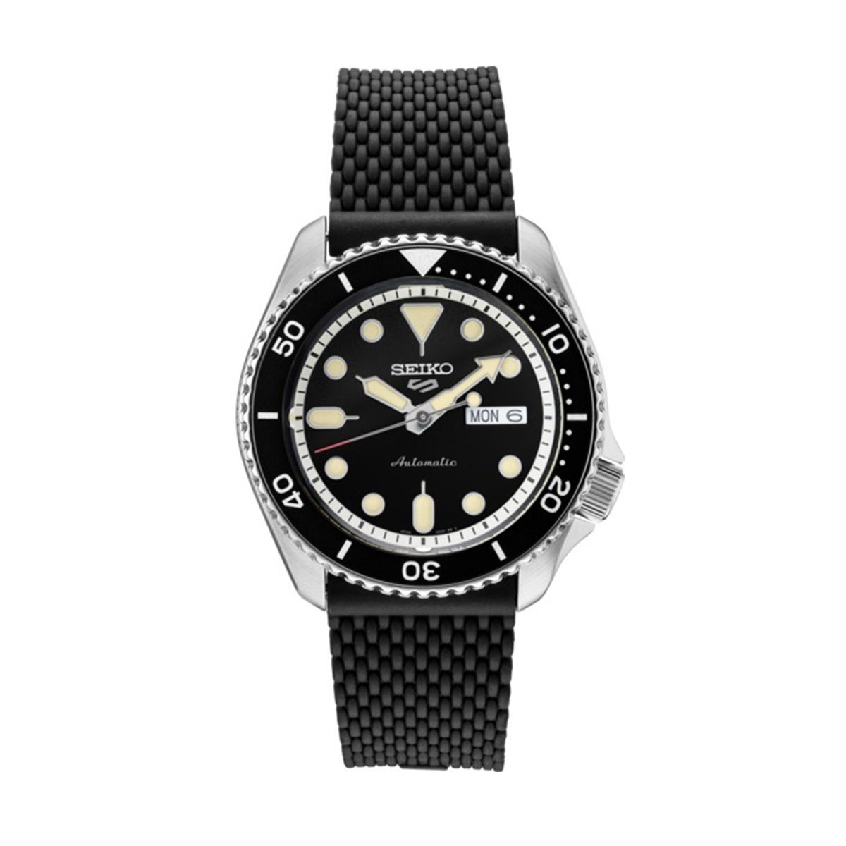 Stainless steel Seiko 5 Sports Automatic Watch