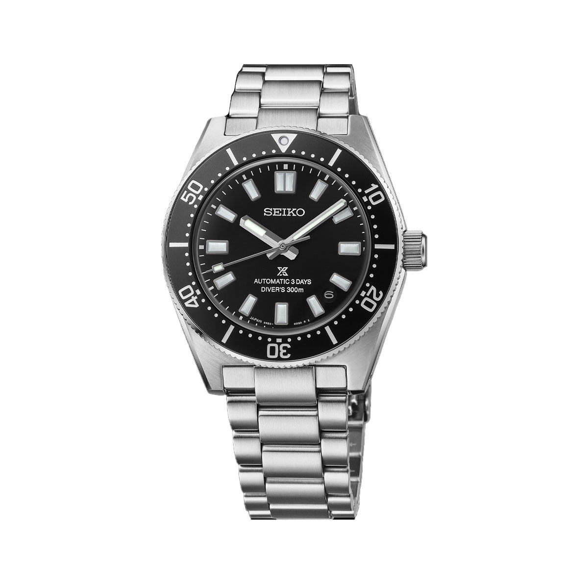 Stainless Steel Seiko Luxe 1965 Heritage Diver’s Watch