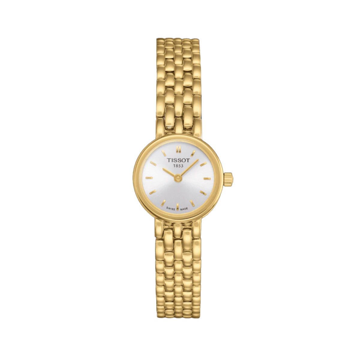 Stainless Steel Yellow Gold Plated Tissot Lovely