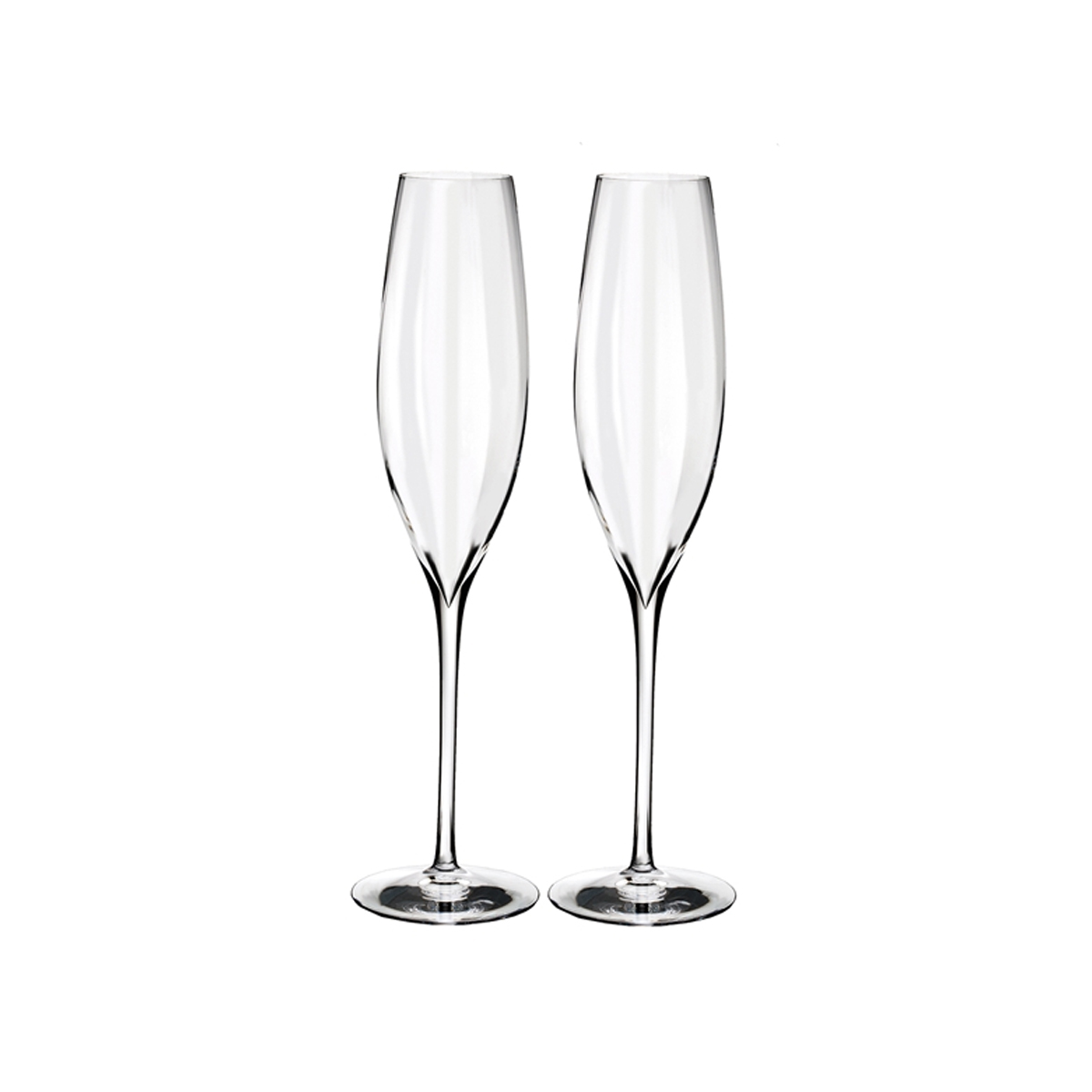 Waterford - Elegance Optic Champagne Flutes