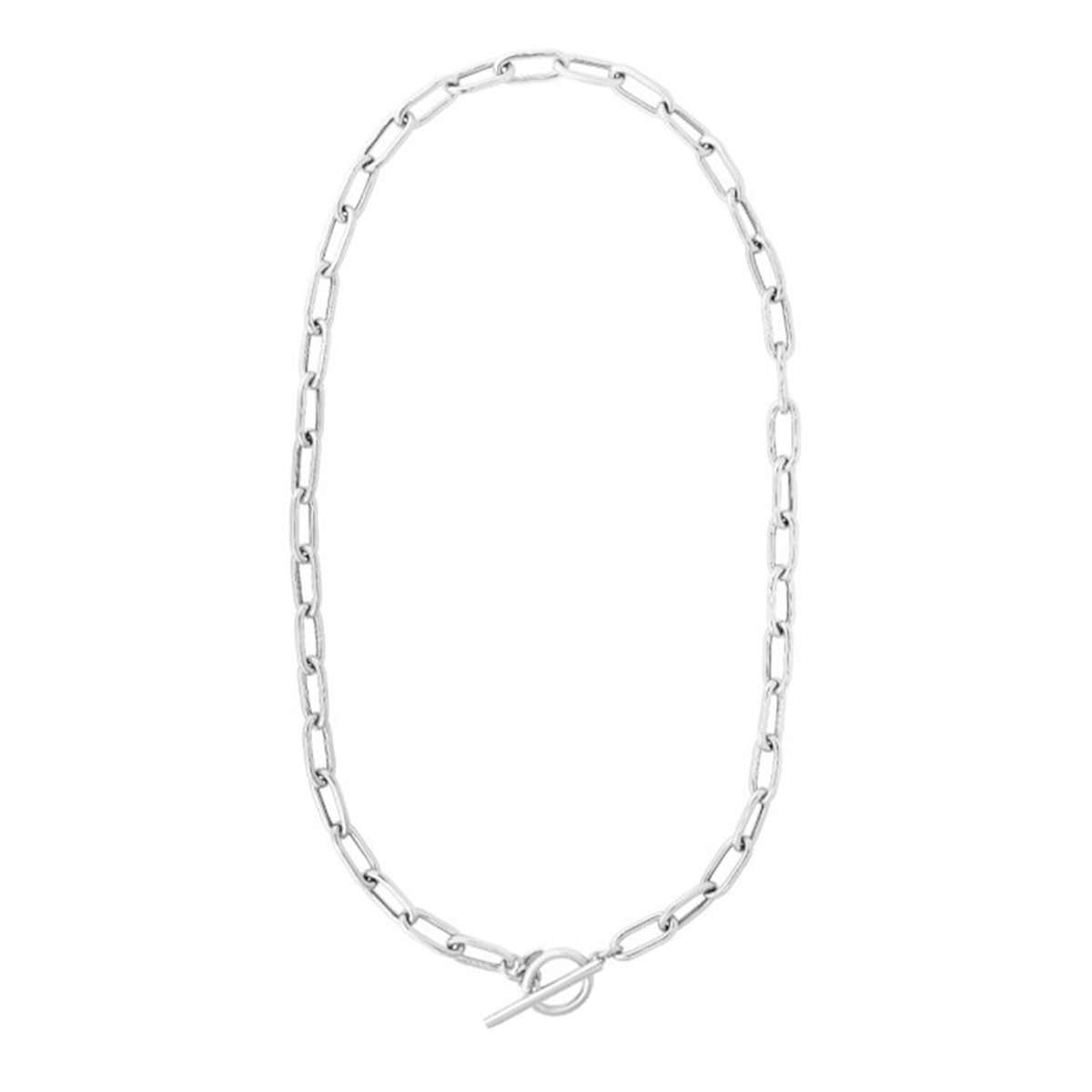 Sterling Silver 18-Inch Link Necklace