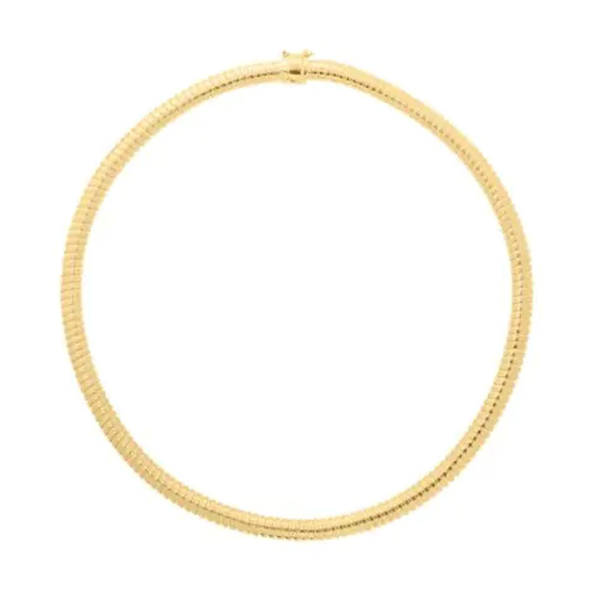 Gold-Plated Sterling Silver Tubogas Necklace