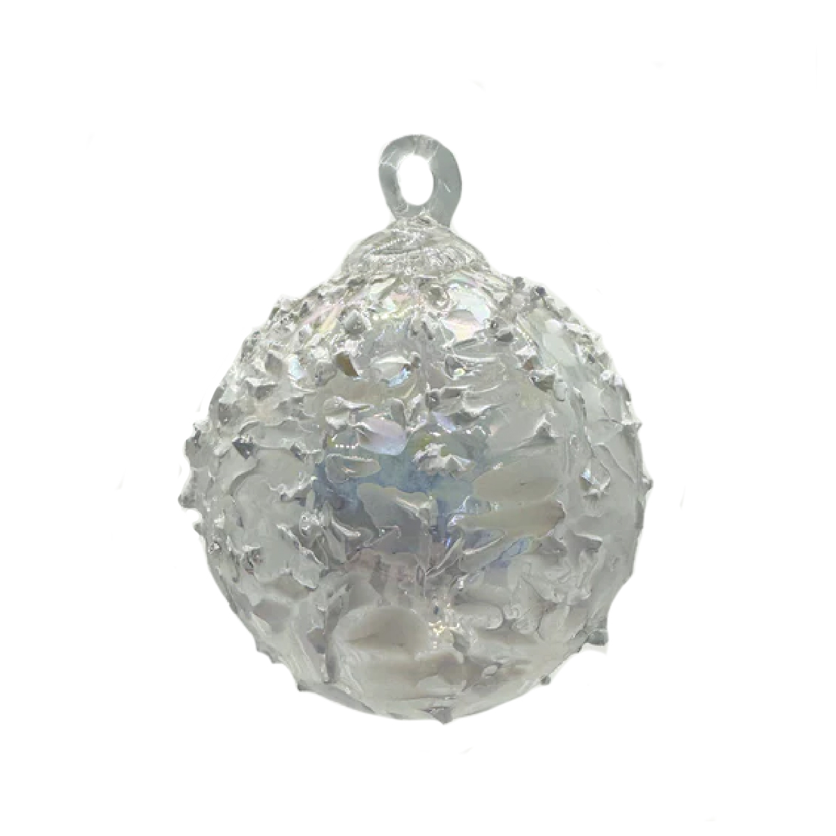 Glass Eye Studio - Frosty Round Ornament