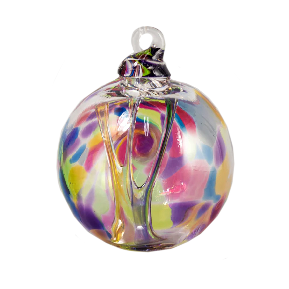 Glass Eye Studio - Rainbow Angel Swing Ornament